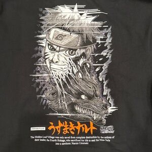 Primitive Naruto Shippuden Naruto and Kurana Best Hood Men’s Hoodie Size XXL